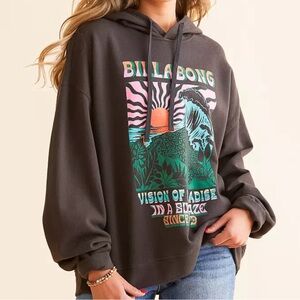 Billabong Graphic Hoodie - Charcoal